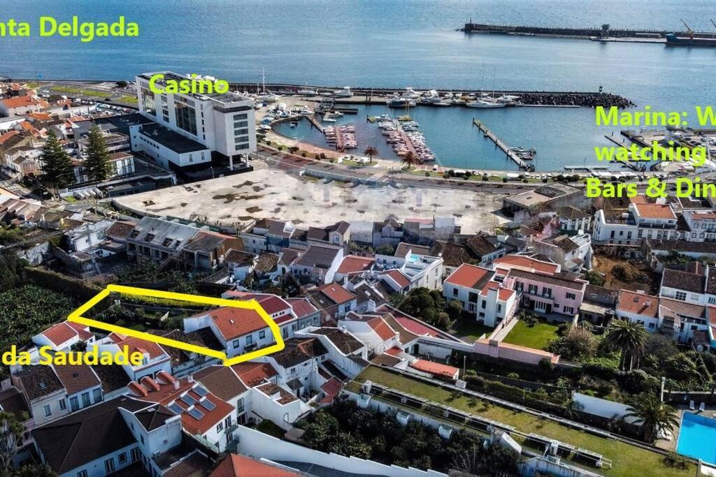 City Center, 200 Meters To Marina, Walk To Everything, Private Yard And Garden Ponta Delgada  Bagian luar foto